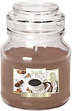 Duftkerze im Glas Kaffee - Bispol Scented Candle Coffee  — Bild N1