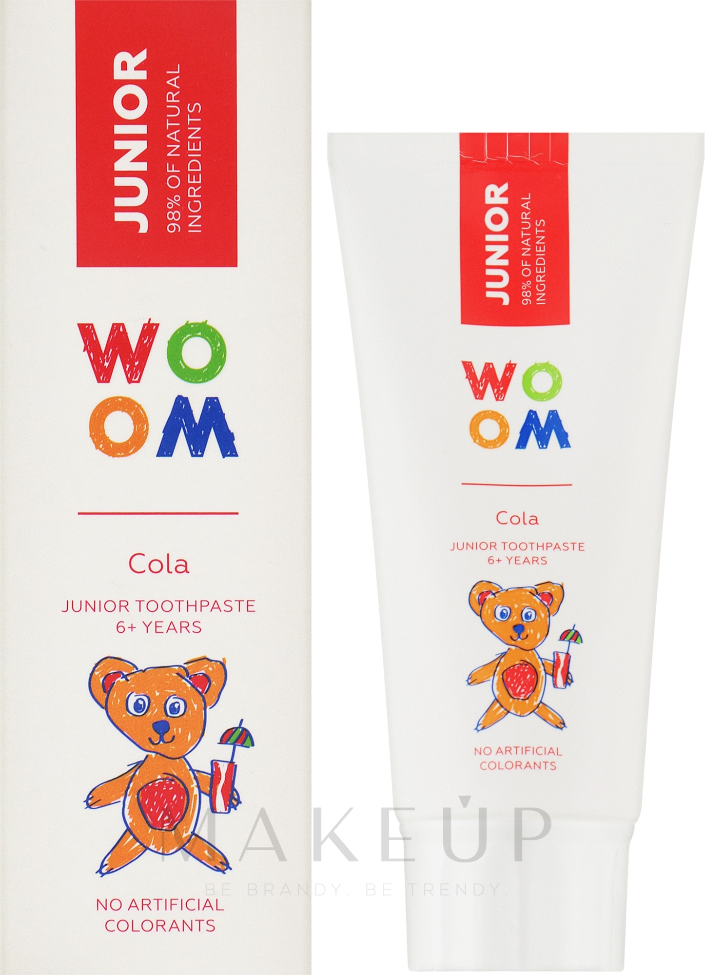 Zahnpasta für Kinder Junior Cola - Woom Junior Cola Toothpaste — Bild 50 ml