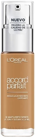 Foundation - L'Oreal Paris Perfect Match/Accord Parfait Liquid Super-Blendable Foundation SPF16 — Bild 5.5N - Sun
