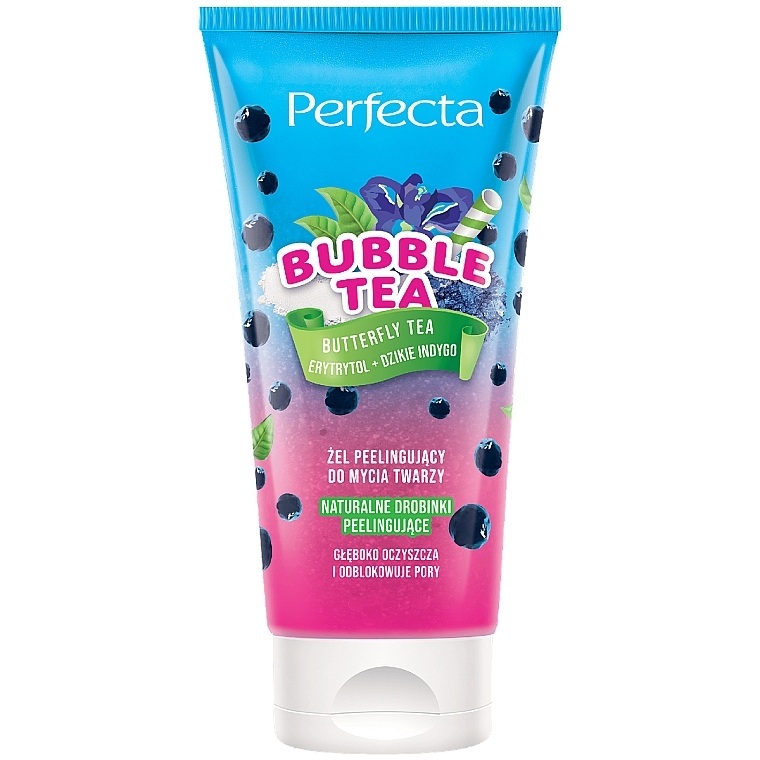 Wasch- und Peelinggel - Perfecta Bubble Tea Butterfly Tea — Bild N1