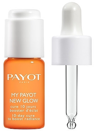 Aufhellendes, reinigendes Gesichtsserum für die Nachtpflege von allen Hauttypen - Payot My Payot New Glow 10 Days Cure Radiance Booster — Bild N1