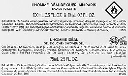 Guerlain L’Homme Ideal - Duftset (Eau de Toilette 100ml + Eau de Toilette 10ml + Duschgel 75ml)  — Bild N3