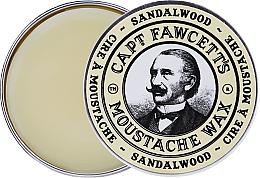 Schnurrbartwachs - Captain Fawcett Sandalwood Moustache Wax — Bild N1