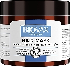 Düfte, Parfümerie und Kosmetik Intensiv regenerierende Haarmaske - Biovax Prebiotic Mask Intensively