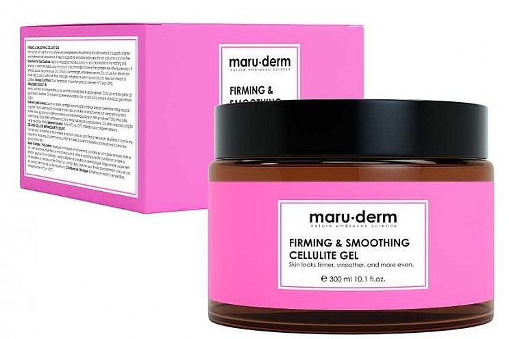 Straffende Anti-Cellulite-Körpercreme - Maruderm Cosmetics Firming & Smoothing Cellulite Gel  — Bild N1