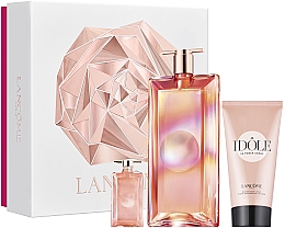 Düfte, Parfümerie und Kosmetik Lancome Idole Nectar - Duftset (Eau de Parfum 50ml + Eau de Parfum 5ml + Körpercreme 50ml)