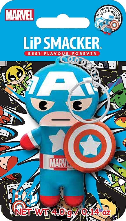 Lippenbalsam Captain America - Lip Smacker Marvel Captain America Lip Balm — Bild N1