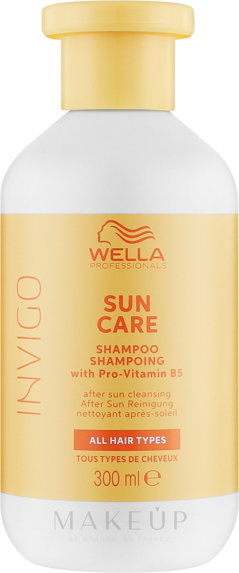 Haarshampoo nach dem Sonnenbad - Wella Professionals Invigo Sun After Sun Cleansing Shampoo — Bild 300 ml