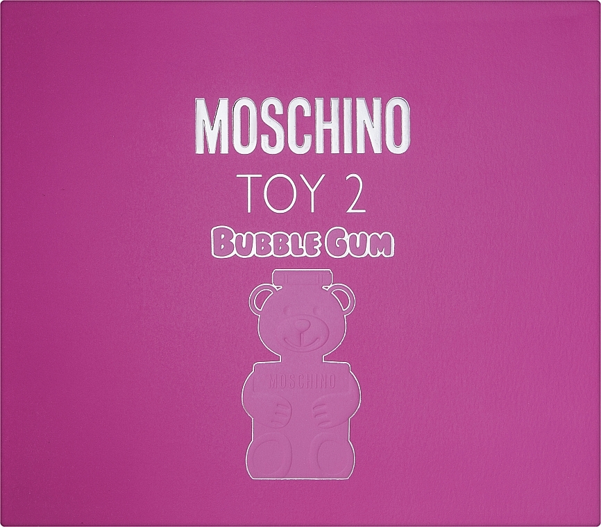 Moschino Toy 2 Bubble Gum - Duftset (Eau de Toilette 50ml + Körperlotion 50ml + Duschgel 50ml) — Bild N1
