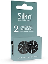Ersatzblätter für Pediküre-Scheiben - Silk'n FreshPedi Refill Discs Medium & Coarse — Bild N1