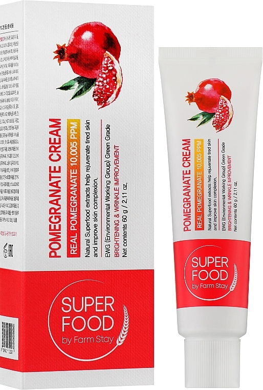 Gesichtscreme mit Granatapfel - Farmstay Superfood Pomegranate Cream — Bild N3