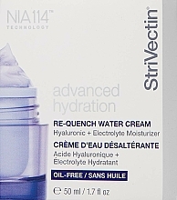 Feuchtigkeitsspendende Gesichtscreme mit Hyaluronsäure - StriVectin Advanced Hydration Re-Quench Water Cream Hyaluronic + Electrolyte Moisturizer — Bild N2