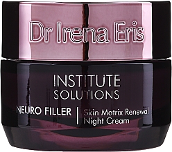 Erneuernde verjüngende Nachtcreme für das Gesicht - Dr Irena Eris Institute Solutions Neuro Filler Skin Matrix Renewal Night Cream — Bild N2