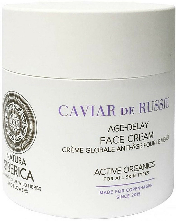 Anti-Aging Gesichtscreme - Natura Siberica Copenhagen Caviar de Russie Age Delay Face Cream
