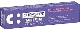 Parodontalgel mit Chlorhexidin 0,5%, Hyaluronsäure und DNS - Curaprox Curasept ADS DNA Hyalu Pro Gel — Bild N1