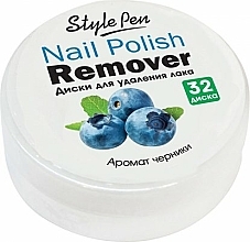 Düfte, Parfümerie und Kosmetik Nagellackentferner-Pads Blaubeere - Ferity Nail Polish Remover