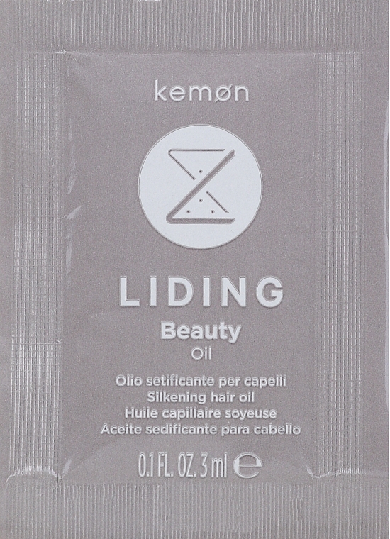 Pflegeöl für seidiges Haar ohne Ausspülen - Kemon Liding Beauty Oil — Bild N3