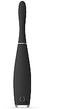 Elektrische Schall-Zahnbürste aus Silikon schwarz - Foreo ISSA 3 Ultra-hygienic Silicone Sonic Toothbrush Black — Bild N2
