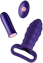 Düfte, Parfümerie und Kosmetik Sexspielzeug - Femme Funn Versa Bullet Plus P Sleeve Dark Purple