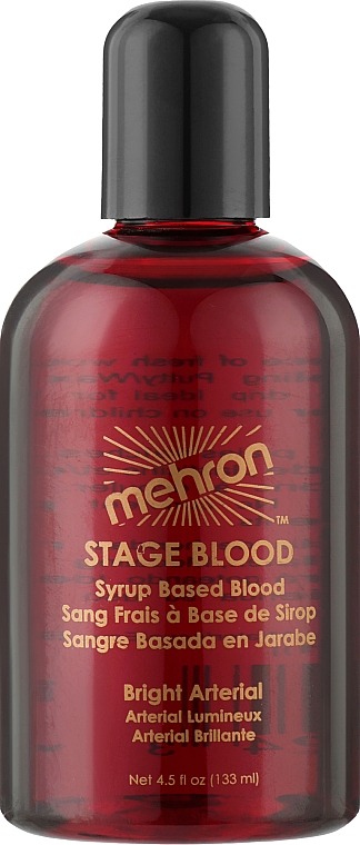 Künstliches Blut - Mehron Stage Blood Bright Arterial — Bild N1