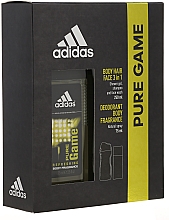 Düfte, Parfümerie und Kosmetik Adidas Pure Game - Duftset (Deodorant/75ml + Duschgel/250ml)