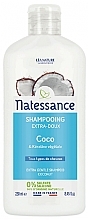 Shampoo mit Kokosöl - Natessance Extra Gentle Shampoo Coconut — Bild N2