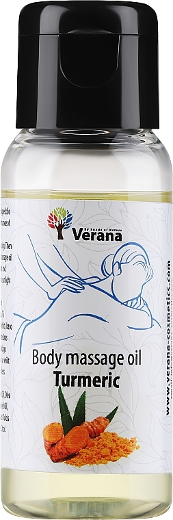 Massageöl für den Körper Turmeric - Verana Body Massage Oil  — Bild N1