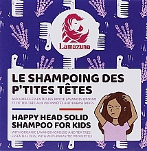 Festes Shampoo für Kinder gegen Läuse - Lamazuna Happy Head Solid Shampoo For Kids — Bild N1