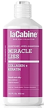 Düfte, Parfümerie und Kosmetik Glättende Haarspülung mit Keratin und Kollagen - La Cabine Miracle Liss Collagen + Keratin Conditioner