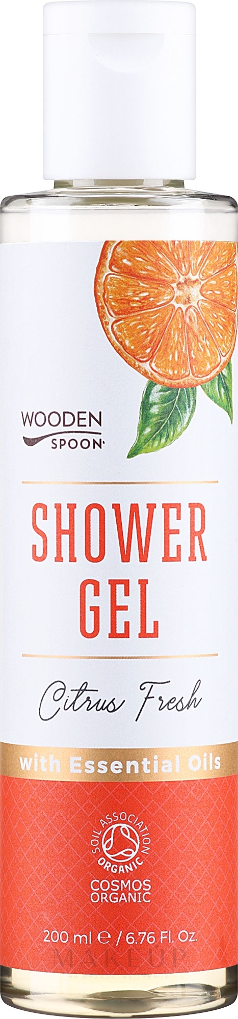 Duschgel mit Citronella und Litsea cubeba - Wooden Spoon I Am So Cool Shower Gel — Bild 200 ml