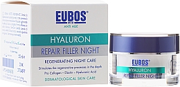 Regenerierende Nachtcreme mit Hyaluronsäure - Eubos Med Anti Age Hyaluron Repair Filler Night Cream — Bild N1