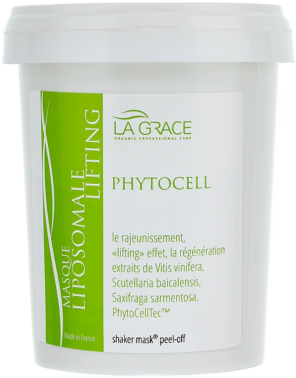 Straffende Alginat-Gesichtsmaske mit Apfelstammzellen - La Grace Masque Liposomale Lifting PhytoCellTec — Bild N1