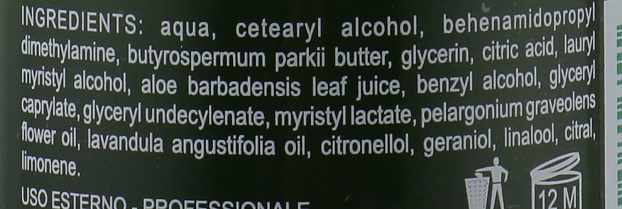 Maske für alle Haartypen mit Aloe Vera und Sheabutter - Alan Jey Green Natural Hair Mask — Bild N3