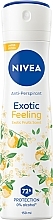 Deospray Antitranspirant - NIVEA Anti-Perspirant Pure Energy Exotic Fruits Limited Edition  — Bild N1