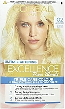 Düfte, Parfümerie und Kosmetik Haarfarbe - L'Oreal Paris Excellence Pure Blonde