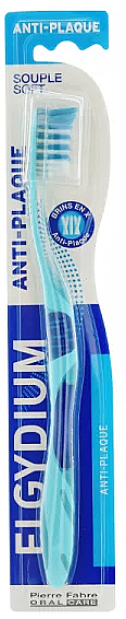 Zahnbürste weich Anti-Plaque blau - Elgydium Anti-Plaque Soft Toothbrush — Bild N1