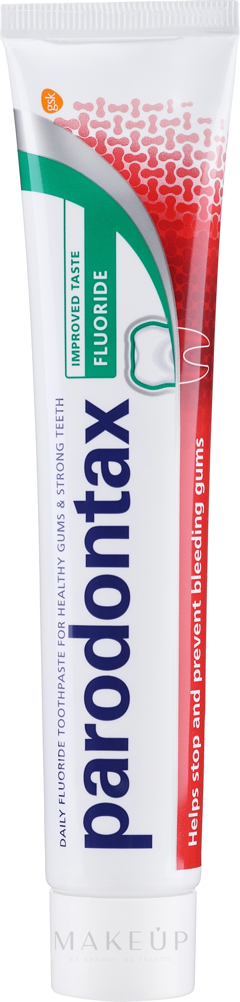 Zahnpasta mit Fluoride gegen Zahnfleischbluten - Parodontax F — Bild 75 ml