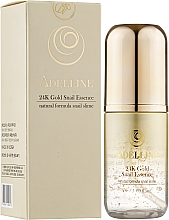 Gesichtsserum Adelline Golden Snail mit kolloidalem Gold und Schneckenschleim 50g - Adelline 24k Gold Snail Essence — Bild N2