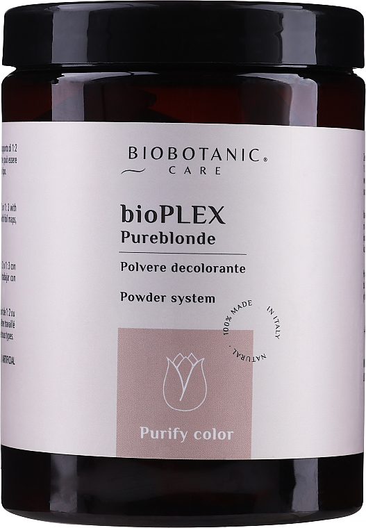Aufhellender Haarpuder - BioBotanic bioPLEX pureBlonde — Bild N1