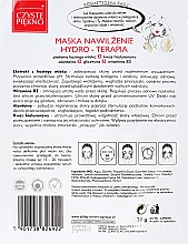 Feuchtigkeitsspendende Gesichtsmaske mit Ziegenmilch - Czyste Piekno Hydro Therapia Face Mask — Bild N2