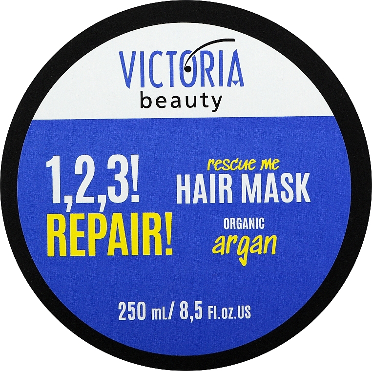 Maske für geschädigtes Haar - Victoria Beauty 1,2,3! Repair! Hair Mask — Bild N1