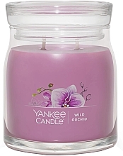 Duftkerze im Glas Wilde Orchidee mit 2 Dochten - Yankee Candle Wild Orchid — Bild N1