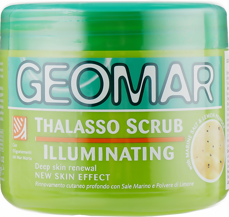Thalasso-Körperpeeling mit Meersalz und Zitrone - Geomar Thalasso Scrub Illuminant — Bild N1