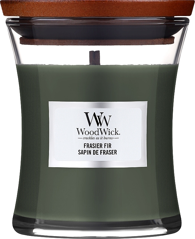 Duftkerze im Glas Frasier Fir - WoodWick Hourglass Candle Frasier Fir — Bild N2