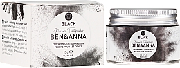Düfte, Parfümerie und Kosmetik Zahnpulver mit Aktivkohle gegen Verfärbungen - Ben & Anna Activated Charcoal Toothpowder Black