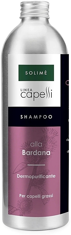 Shampoo für fettiges Haar - Solime Capelli Burdock Shampoo — Bild N1