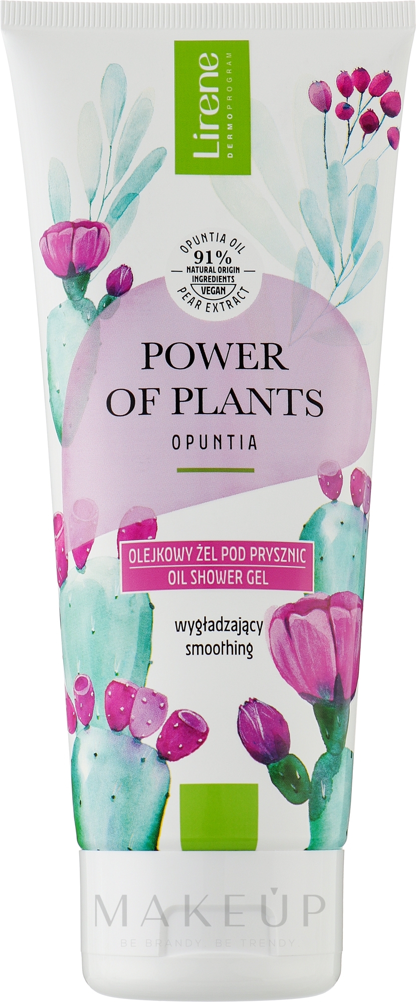 Glättendes Duschgel - Lirene Power Of Plants Opuncja Shower Gel — Bild 200 ml
