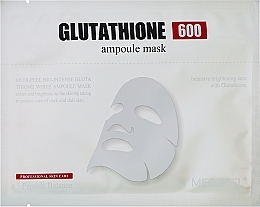 Antioxidative Tuchmaske mit Glutathion und Vitaminen - Medi-Peel Bio-Intense Glutathione White Ampoule Mask — Bild N2