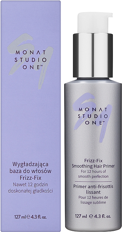 Glättender und fixierender Primer für alle Haartypen - Monat Studio One Frizz-Fix Smoothing Hair Primer — Bild N2