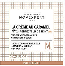 GESCHENK! BB-Creme für helle Haut - Novexpert Pro-Melanin The Caramel Cream (Probe)  — Bild N2